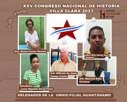 Guantanameros participan en el Congreso Nacional de Historia