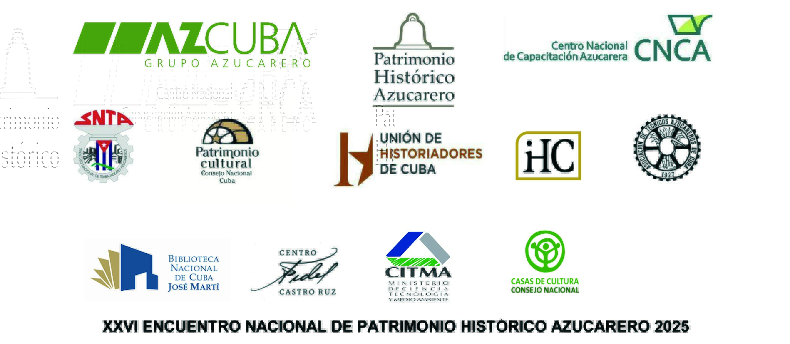 XXVI ENCUENTRO NACIONAL DE PATRIMONIO HISTÓRICO AZUCARERO 2025