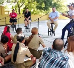 DIÁLOGO DE GENERACIONES, UN HOMENAJE AL MÁS UNIVERSAL DE LOS CUBANOS